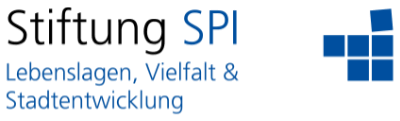 Logo Stiftung SPI Geschäftsbereich Lebenslagen, Vielfalt & Stadtentwicklung